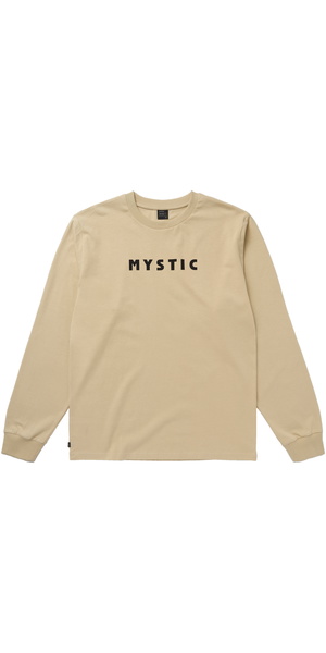 2026 Mystic Hombres Brand Camiseta De Manga Larga 35105.260310 - Pale Khaki